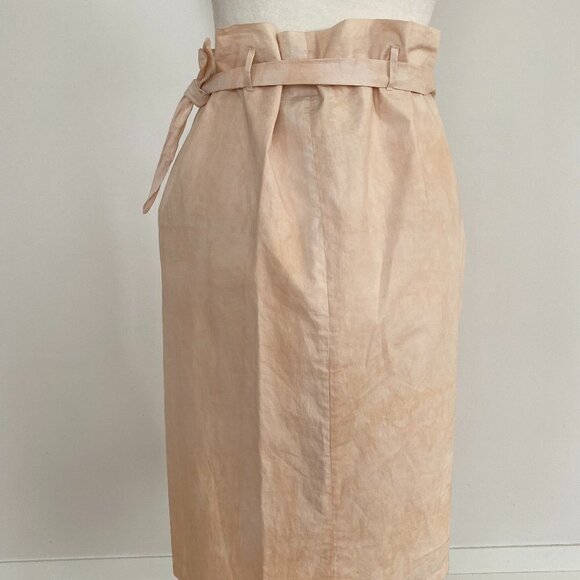 CHRISTIAN Wijnants BNWT Peach Skirt Tie Dye sz 8 - Picture 2 of 12